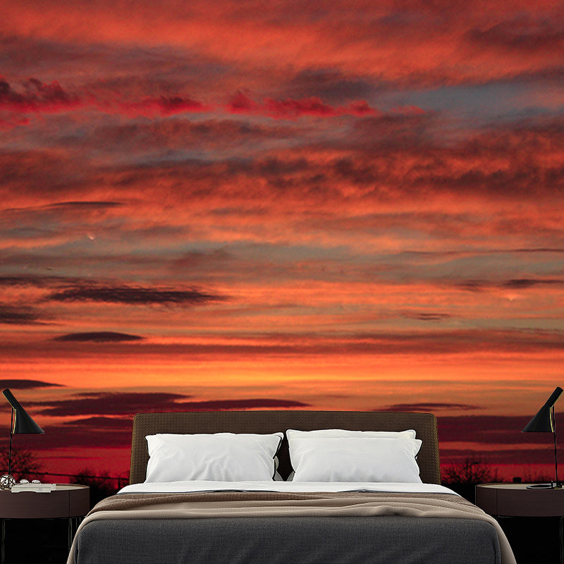 Sky Mural Decal Customized Contemporary Wall Covering for Dining Room Bedroom