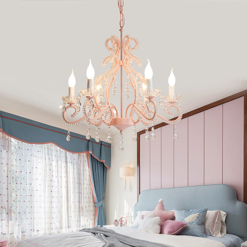 Kerze Kronleuchter Leuchte Traditionelle Kristallheizbeleuchtung für das Restaurant