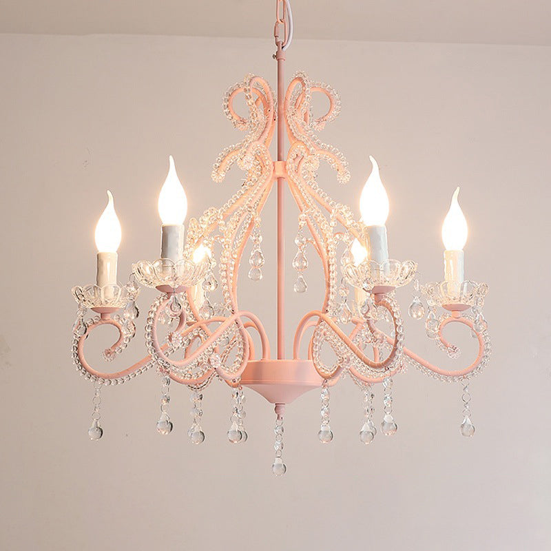 Kerze Kronleuchter Leuchte Traditionelle Kristallheizbeleuchtung für das Restaurant