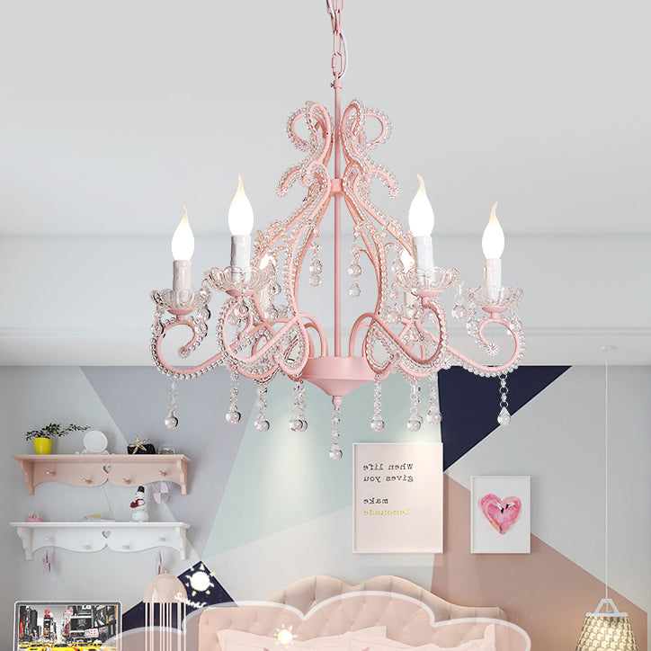 Kerze Kronleuchter Leuchte Traditionelle Kristallheizbeleuchtung für das Restaurant