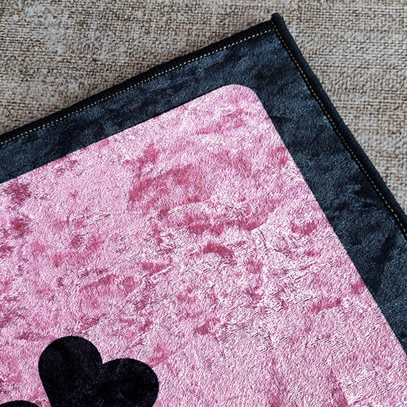 Luxury Carpet Fancy Contrast Panel Area Rug Washable Polyester Anti-Slip Carpet for Home Decor