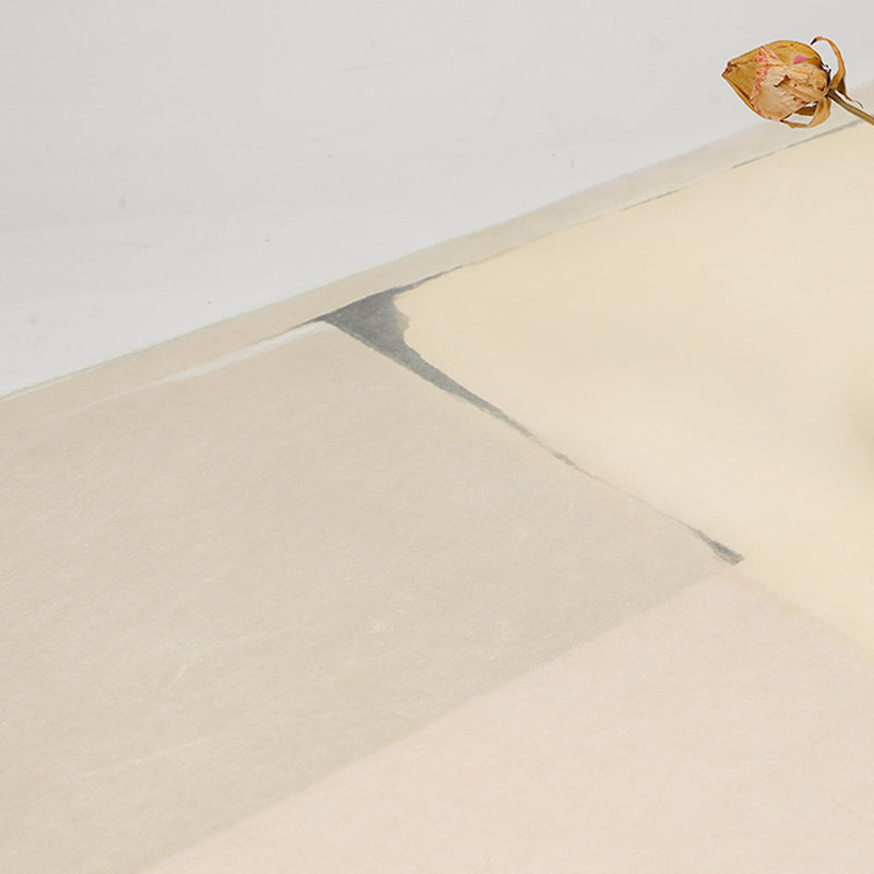 Modern Living Room Area Carpet Color Block Polyester Area Rug Stain Resistant Rug