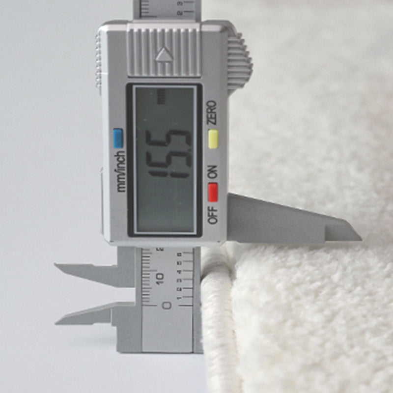 Wit kleurblokken Tapijt Modern polyester gebied Rug Easy Care Rug voor woningdecoratie