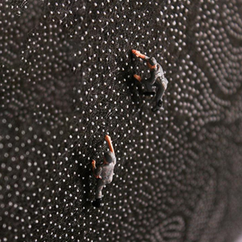 Modern Living Room Carpet Antique Gray Tone Watercolor Rug Polyster Stain Resistant Indoor Rug