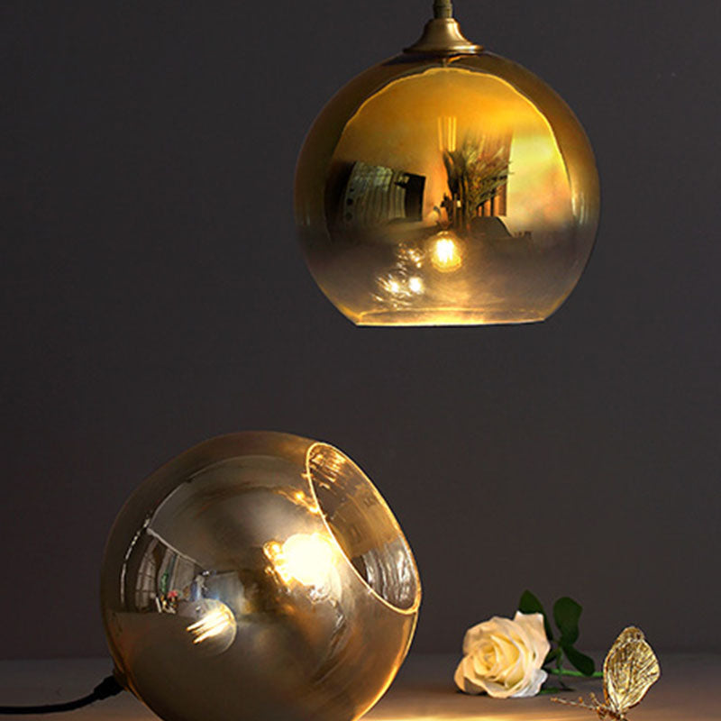 Moderne Einfachheit Bauernhaus Deckenleuchten mit einzigartigen Glasschatten