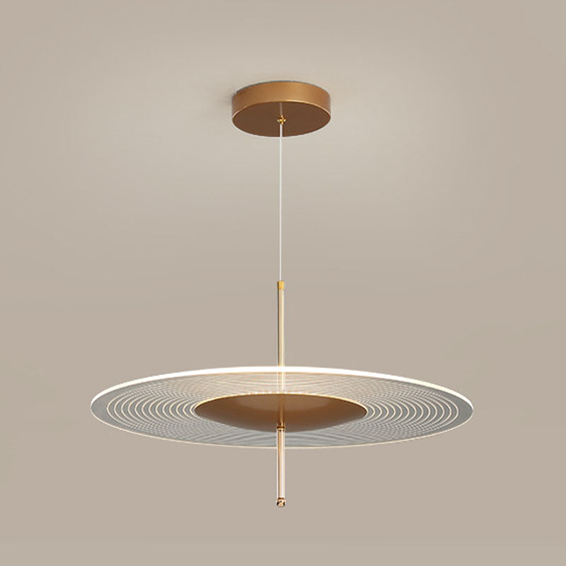 LED 1 Plat de tête Lumière Pendre moderne simple