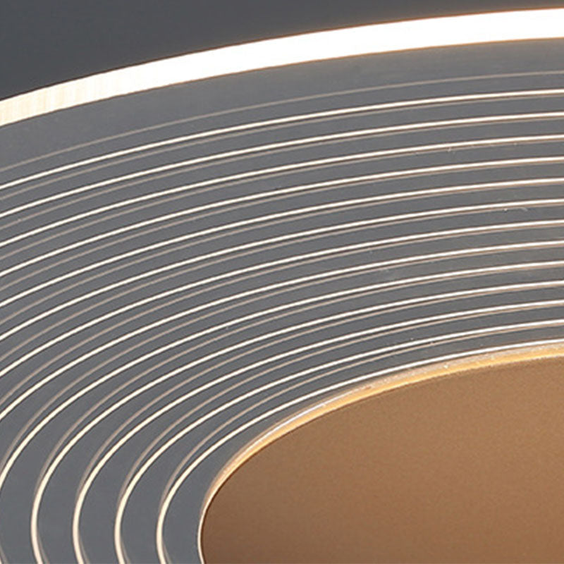 LED 1 Plat de tête Lumière Pendre moderne simple