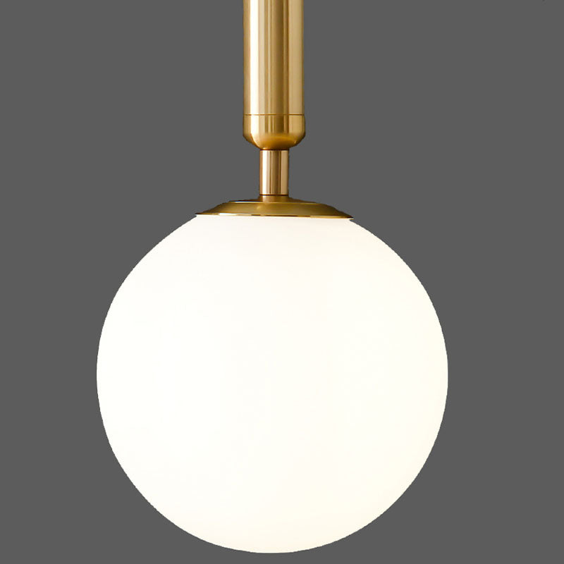 Creative Contemporary Pendant Light Fixtures with Glass Shade for Dining Room Coffee Shop