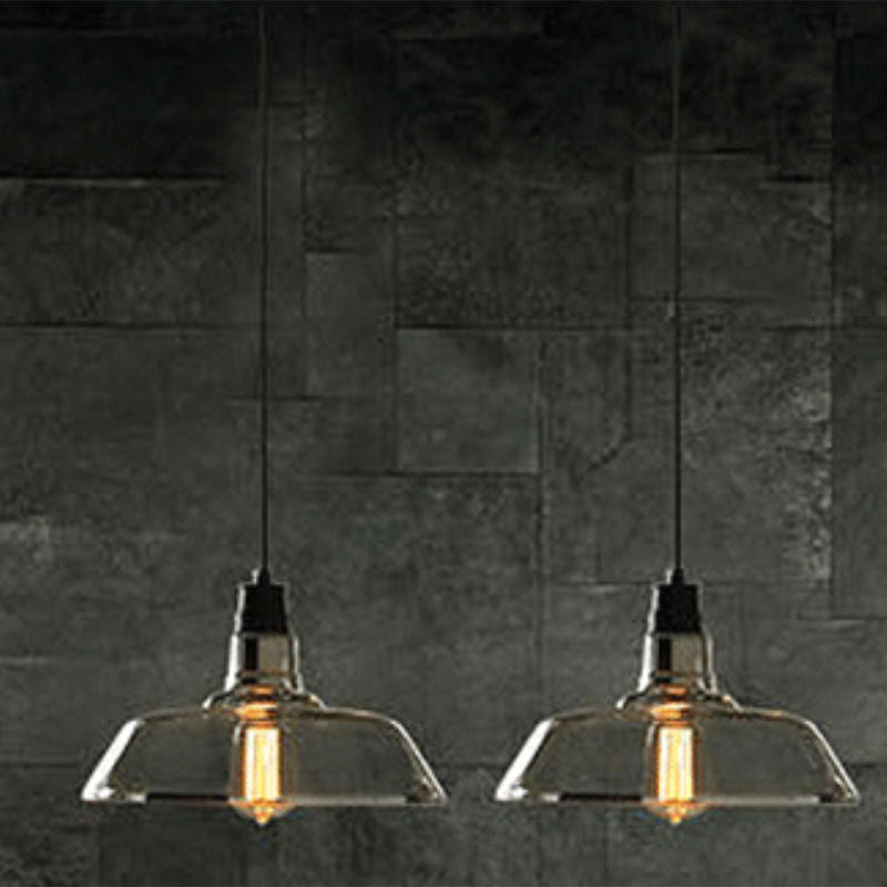 Luz de techo de vidrio Room Deding Room One Light Light Modern Hanging Light