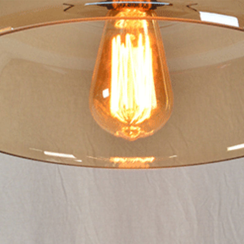 Luz de techo de vidrio Room Deding Room One Light Light Modern Hanging Light