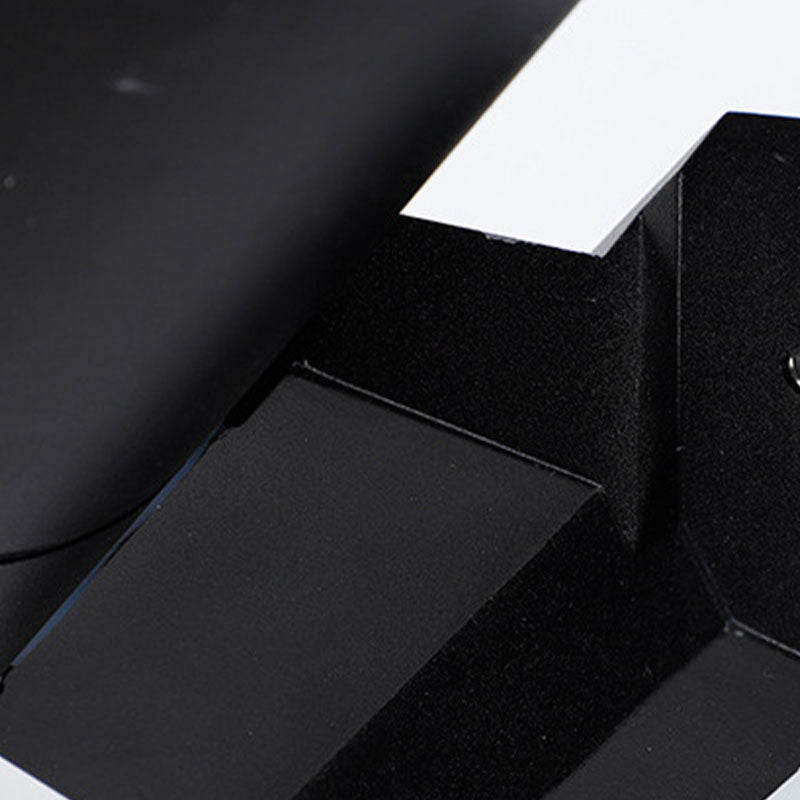 Contemporary Style Metal Wall Sconce with White Glass 1 Light Wall Lamp for Bedside