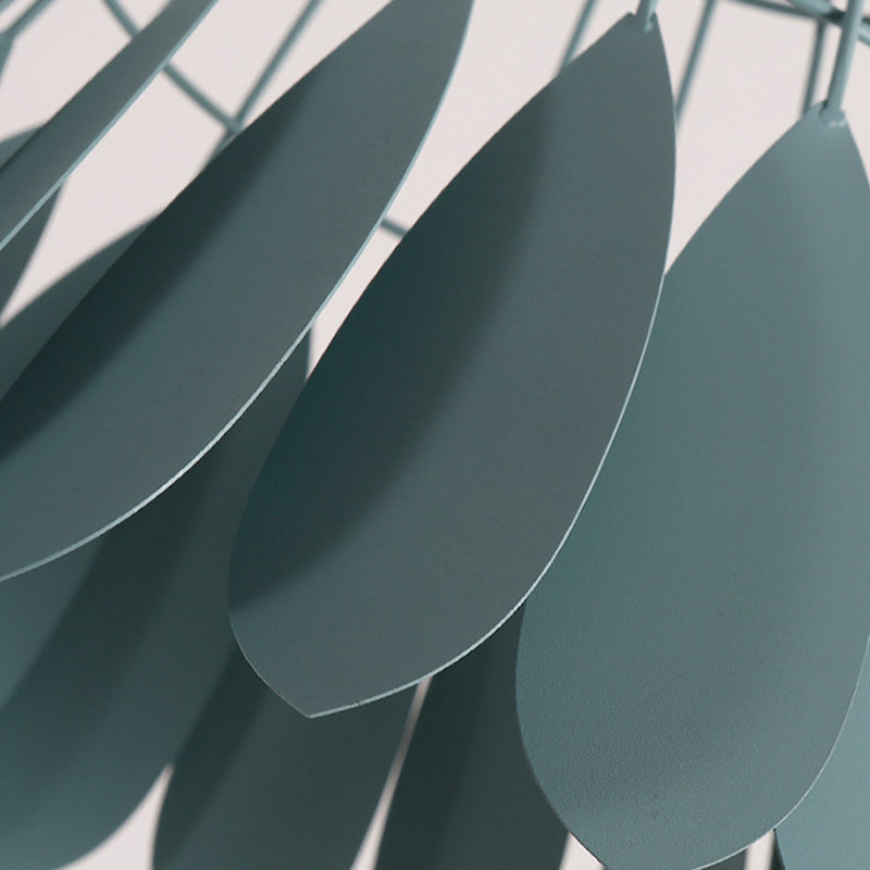 Modern Macaron Badminton Hanging Pendnant Lamp Metal Hanging Pendant Lights for Restaurant