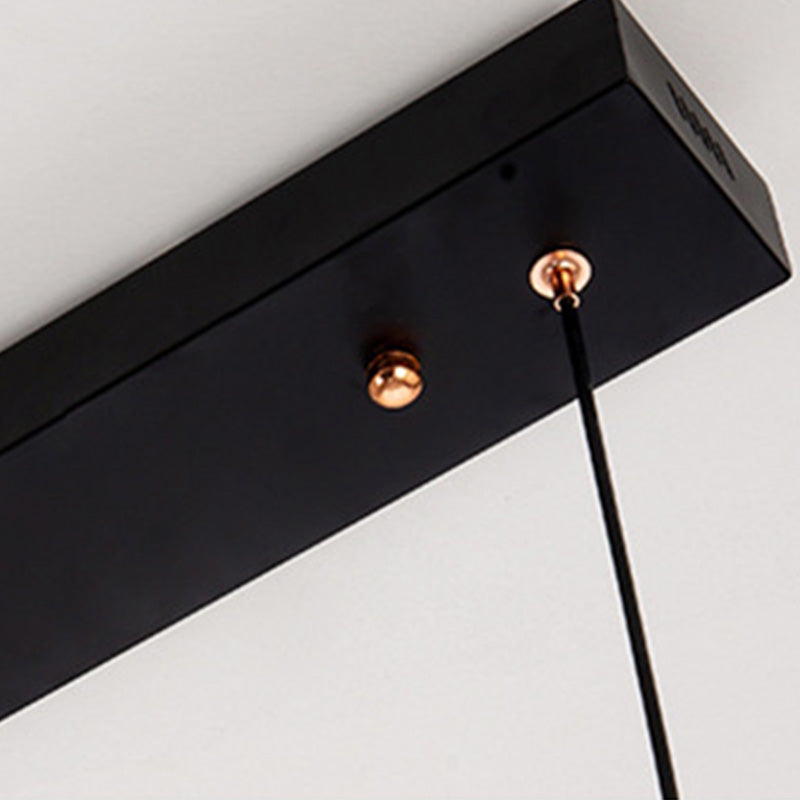 Cylinder Island Light Fixtures Modern Multi-Light Island Chandelier Lights with White Acrylic Shade