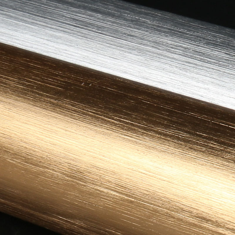 Lineare Anhängerleuchten moderne 1-Licht-LED-Anhängerlampe mit klarem Kristallschatten