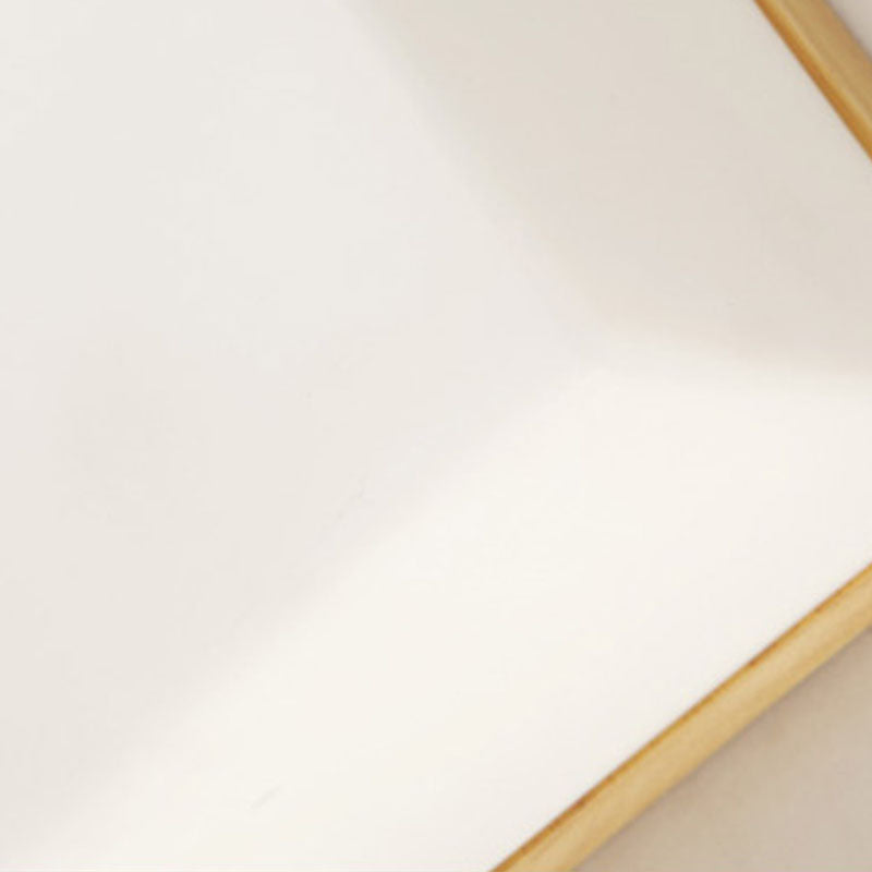 Luz de apliques de pared de madera simple 1 luz con luz de pared de sombra de vidrio para el dormitorio (sin decoración)