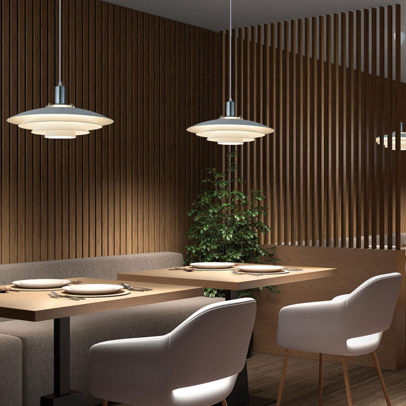 1 Kopfhänger Leichte moderne einfache Deckenheizlicht für Esszimmer