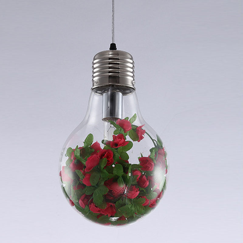 Moderne Kronleuchter -Anhänger -Glühbirnenform -Anlagen -Hängelampe (Dekorationen werden zufällig versendet)