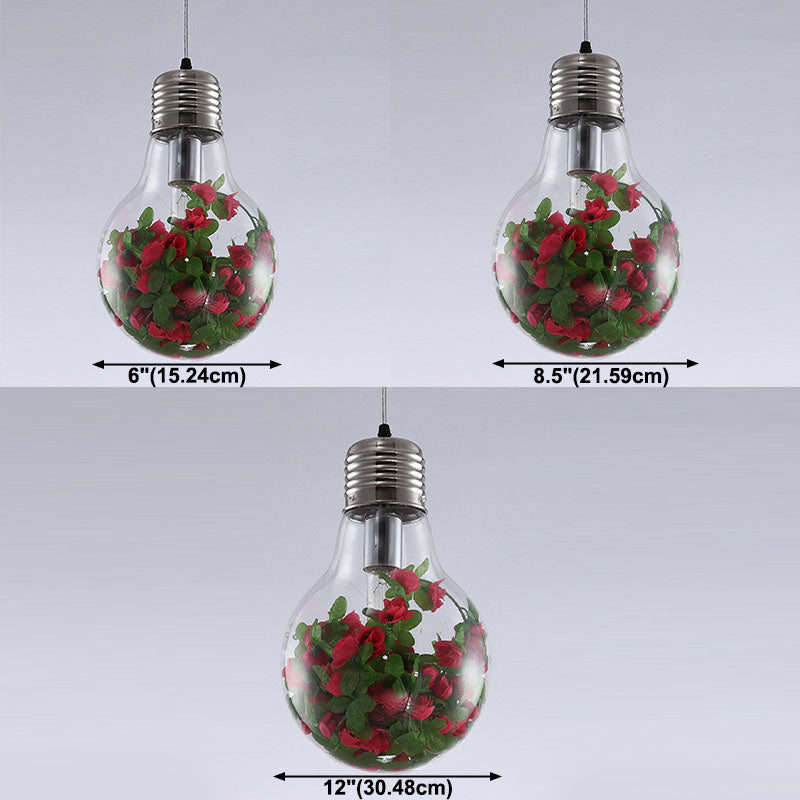 Moderne Kronleuchter -Anhänger -Glühbirnenform -Anlagen -Hängelampe (Dekorationen werden zufällig versendet)