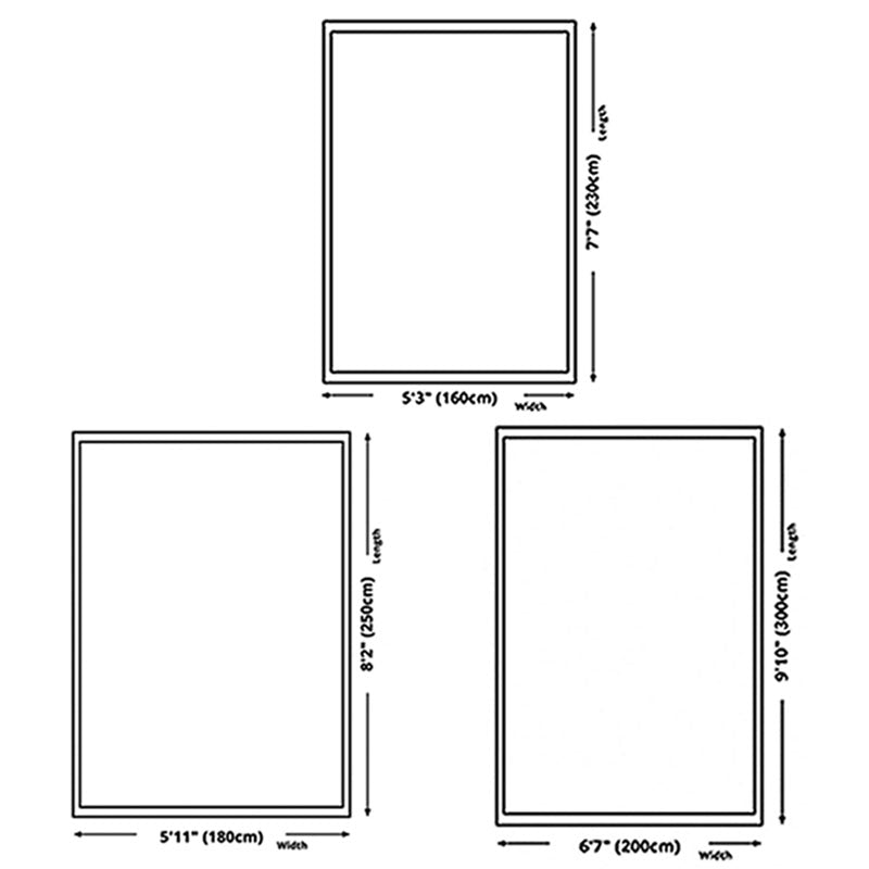 Creatief tapijt polyester abstract kunst tapijt niet-slip achterste binnenkleed tapijt voor woningdecoratie