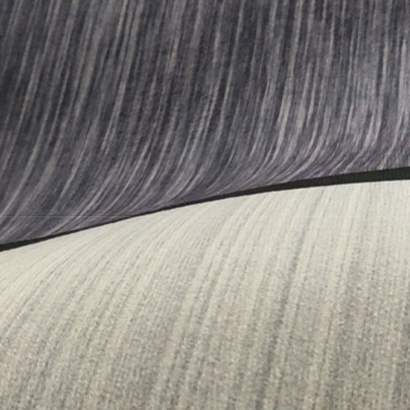 Grey Plant Print Area Carpet Modern Polyester Area Rug Anti-Slip Washable Rug for Living Room