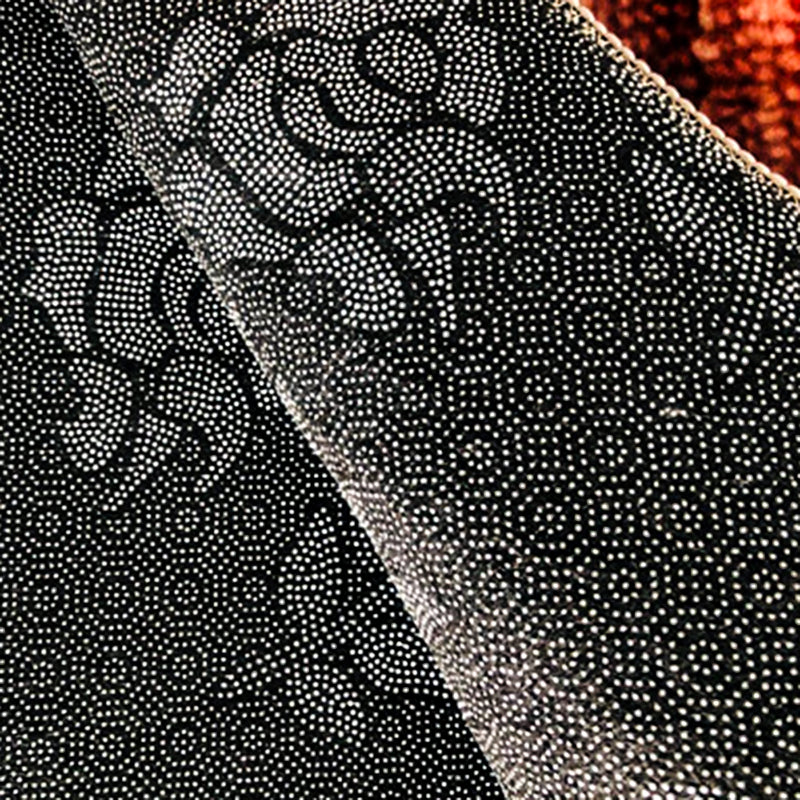 Modern Indoor Rug Leisure Abstract Print Polyster Carpet Non-Slip Area Rug for Living Room