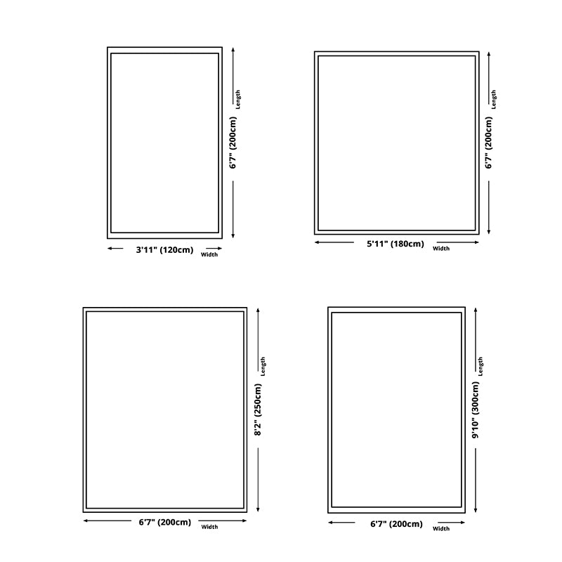 Green Modern Carpet Polyester Graphic Carpet Washable Carpet for Home Decoration