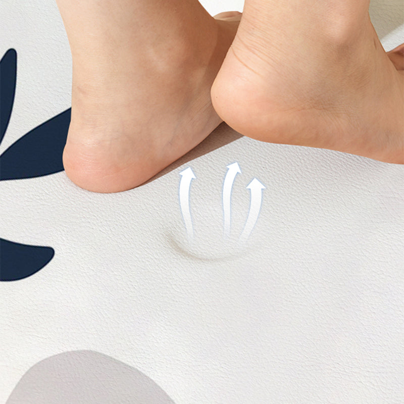 Light Pink Modern Carpet Leather Plant Carpet Washable Carpet for Living Room