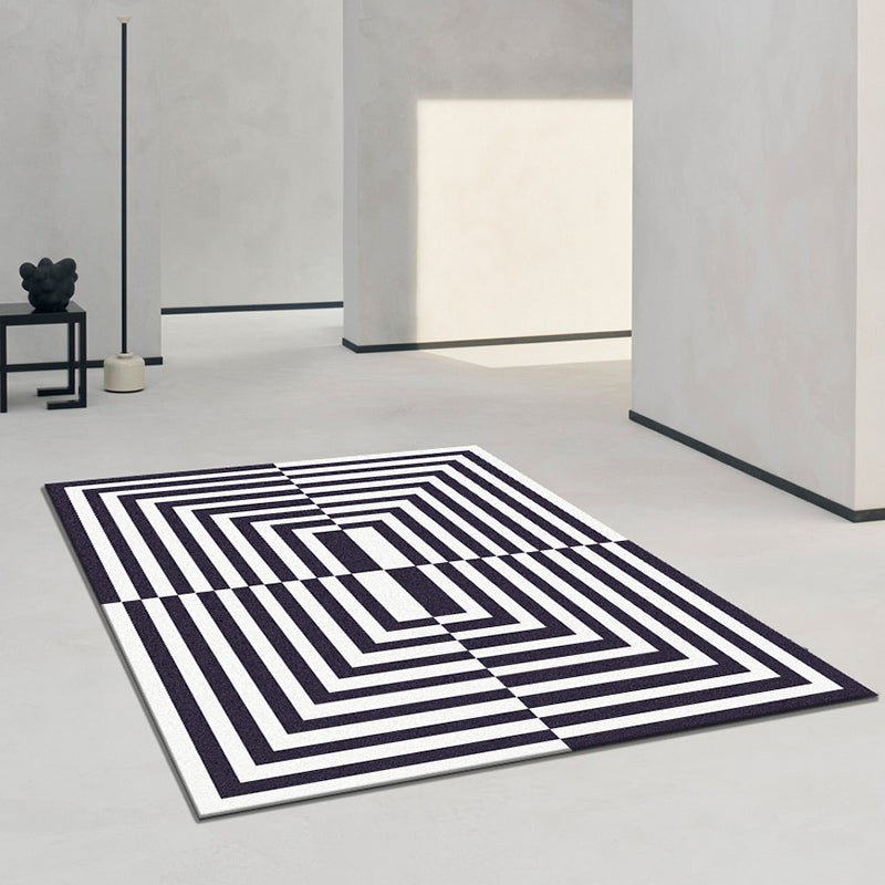 Casual Graphic Printed Rug Polyester Carpet Stain Resistant Area Rug for Home Decoration