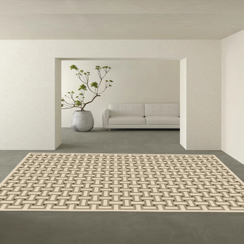 Modern Harlequin Pattern Carpet Polyester Rug Stain Resistant Area Carpet for Home Decoration