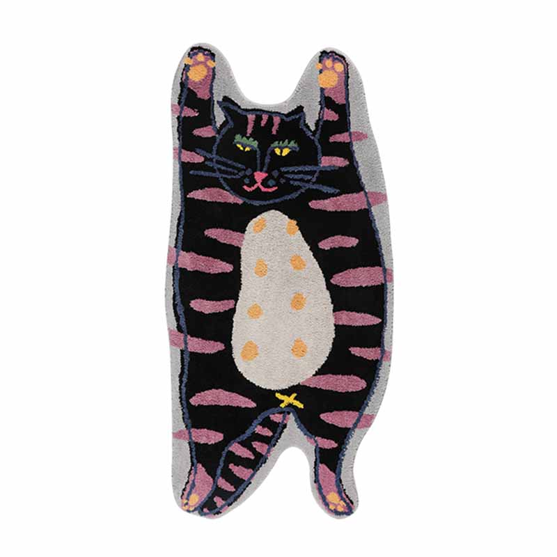 Artistic Carpet Modern Animal Print Rug Polyster Non-Slip Area Carpet for Living Room