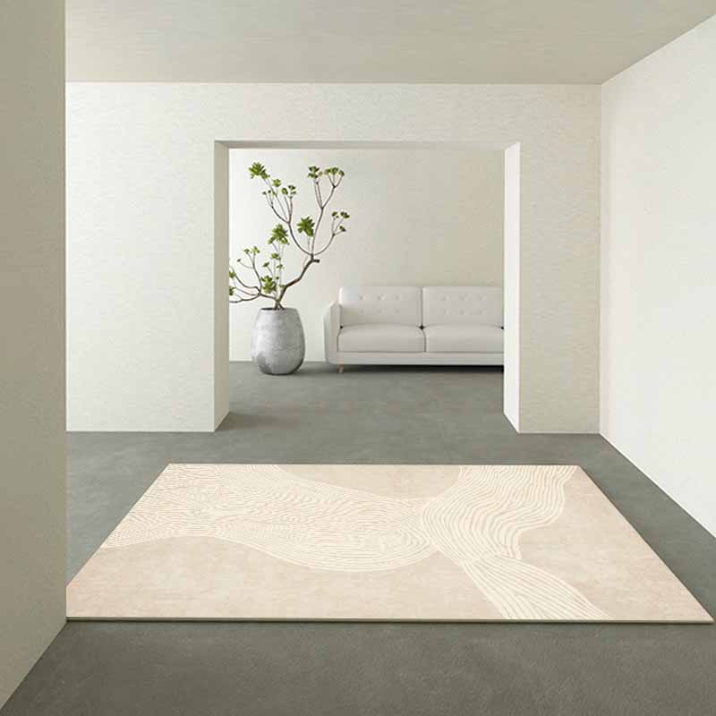 Artistic Polyster Indoor Rug Trendy Carpet Friendly Washable Non-Slip Area Rug for Home Decoration