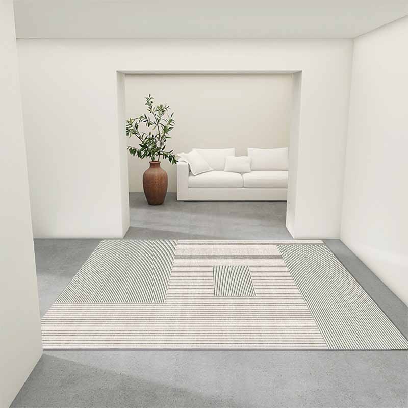 Artistic Polyster Indoor Rug Trendy Carpet Friendly Washable Non-Slip Area Rug for Home Decoration