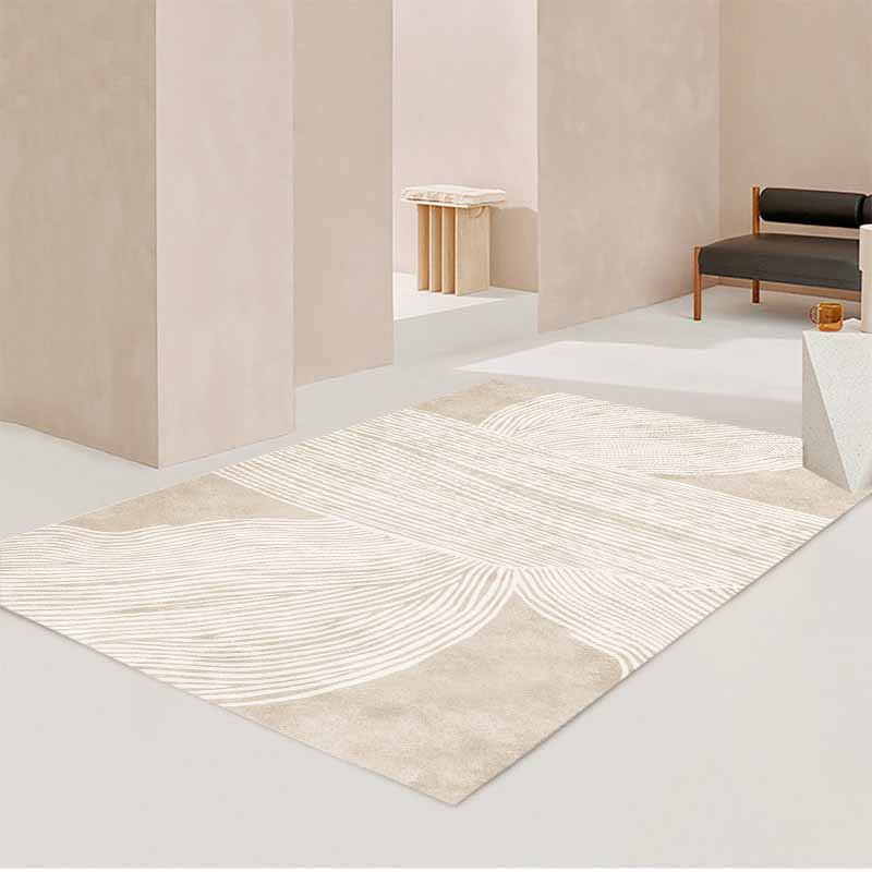 Artistic Polyster Indoor Rug Trendy Carpet Friendly Washable Non-Slip Area Rug for Home Decoration