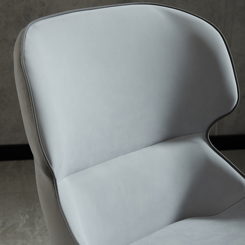 Chaises de salle à manger sans bras en métal de Style nordique, chaise latérale à oreilles pour usage domestique