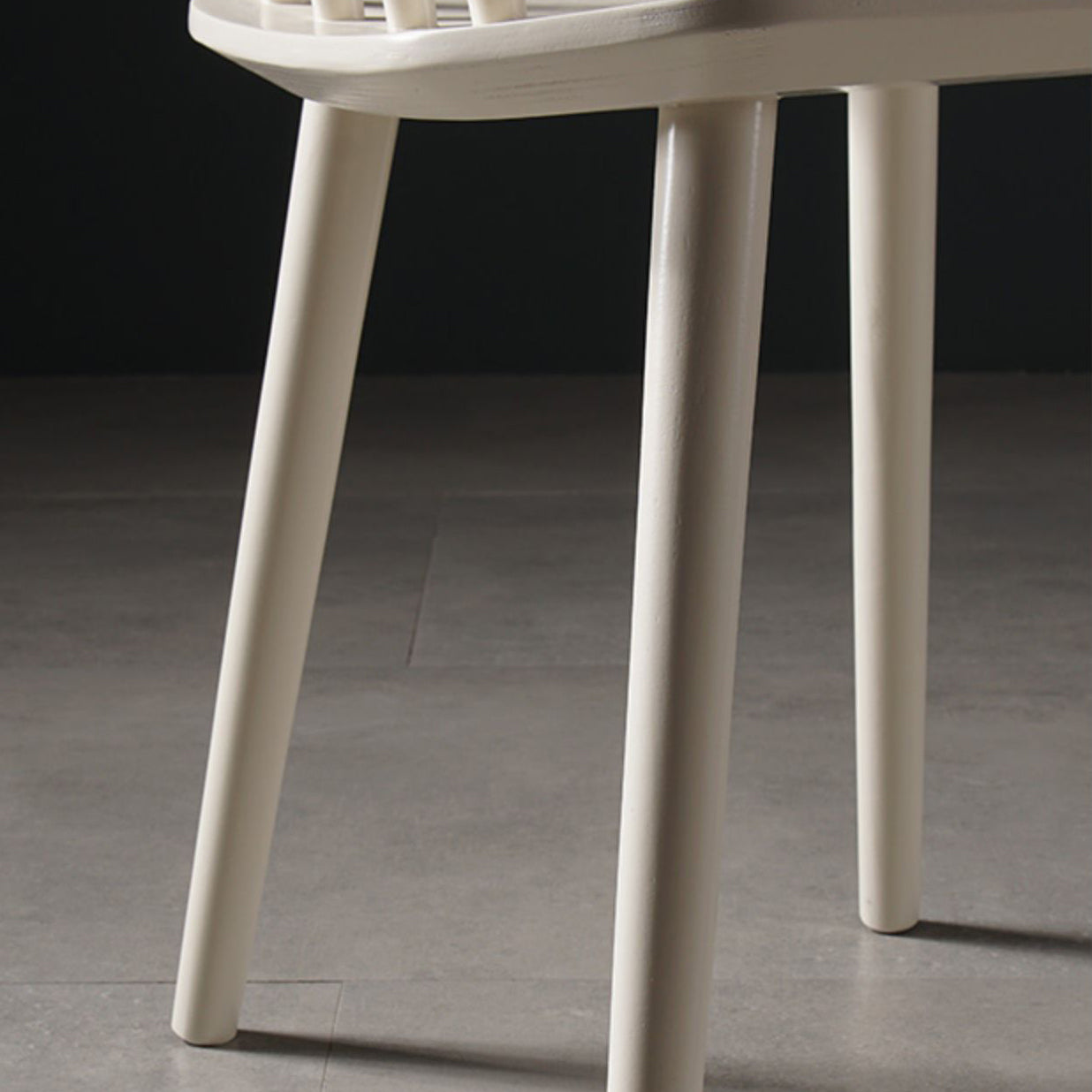 Contemporary Style Wooden Dining Room Chair Slat Back Side Chair for Kitchen