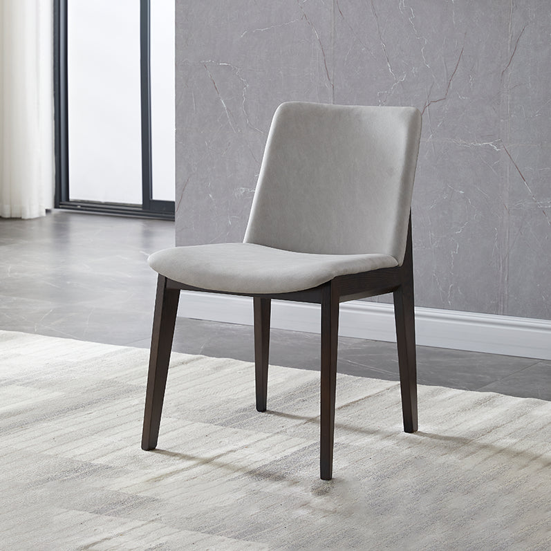 Wood Industrial Restaurant Dining Side Chair Parsons Matte Finish Dining Side Chair