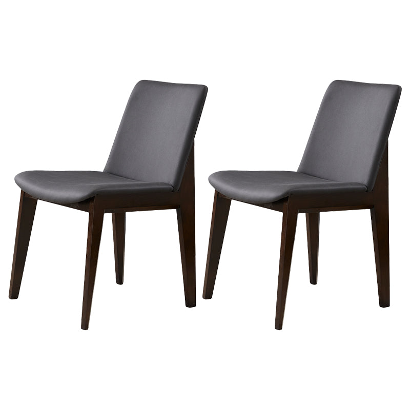 Wood Industrial Restaurant Dining Side Chair Parsons Matte Finish Dining Side Chair