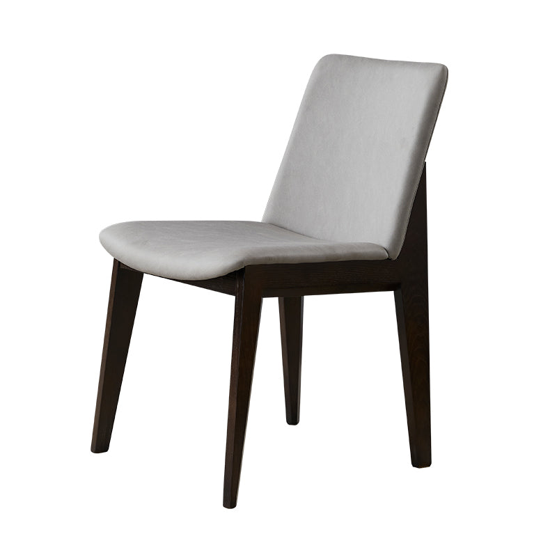 Wood Industrial Restaurant Dining Side Chair Parsons Matte Finish Dining Side Chair