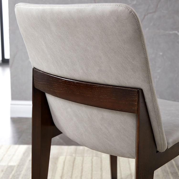 Wood Industrial Restaurant Dining Side Chair Parsons Matte Finish Dining Side Chair