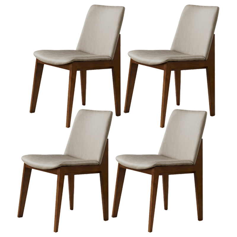 Wood Industrial Restaurant Dining Side Chair Parsons Matte Finish Dining Side Chair