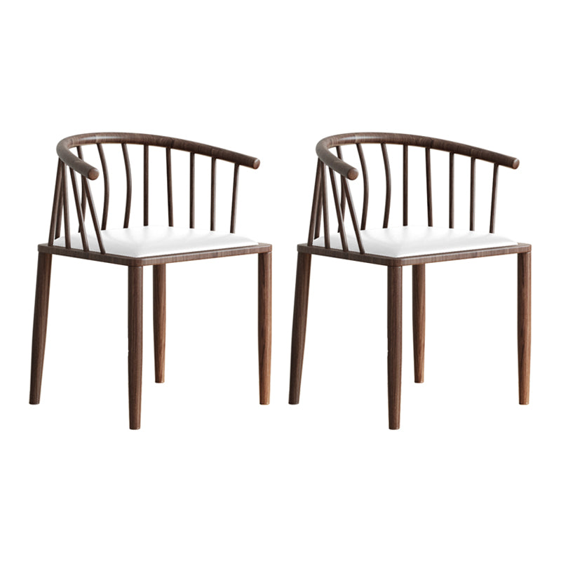 Contemporary Metal Dining Room Chairs Upholstered Armchair for Home Use
