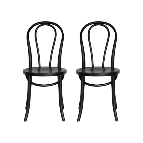 Contemporary Style Beech Wood Chairs Windsor Back Side Kitchen Dining Chair