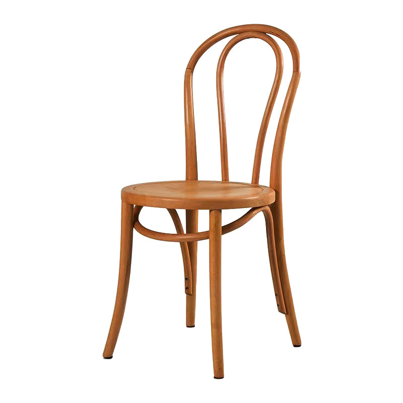 Contemporary Style Beech Wood Chairs Windsor Back Side Kitchen Dining Chair