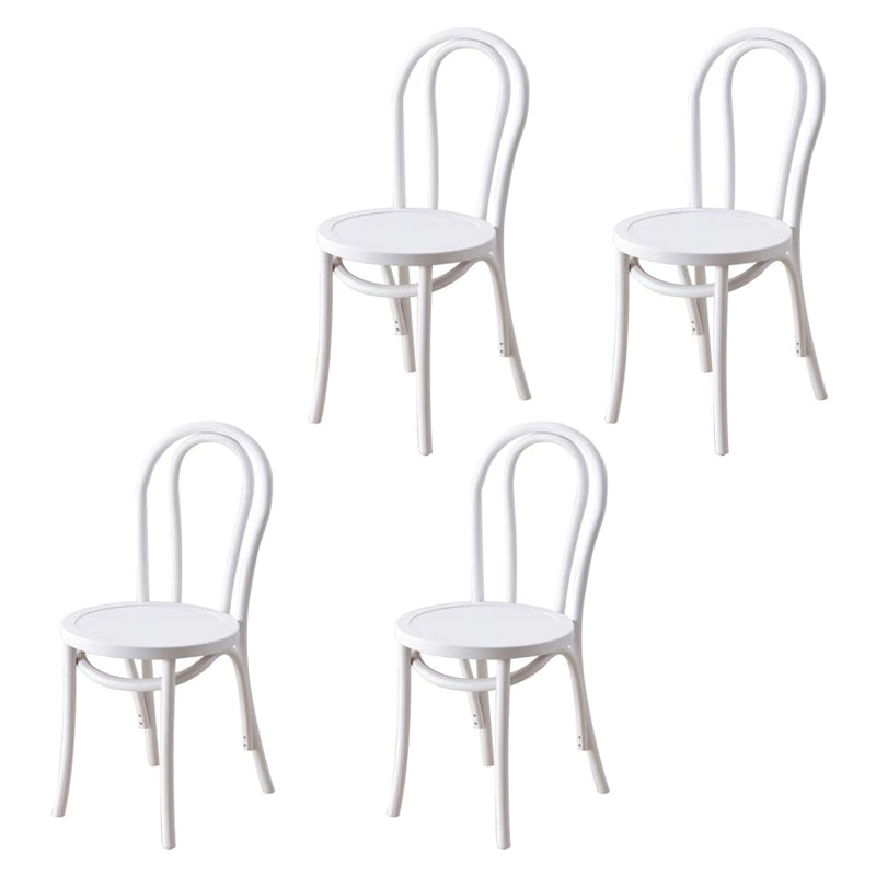 Contemporary Style Beech Wood Chairs Windsor Back Side Kitchen Dining Chair