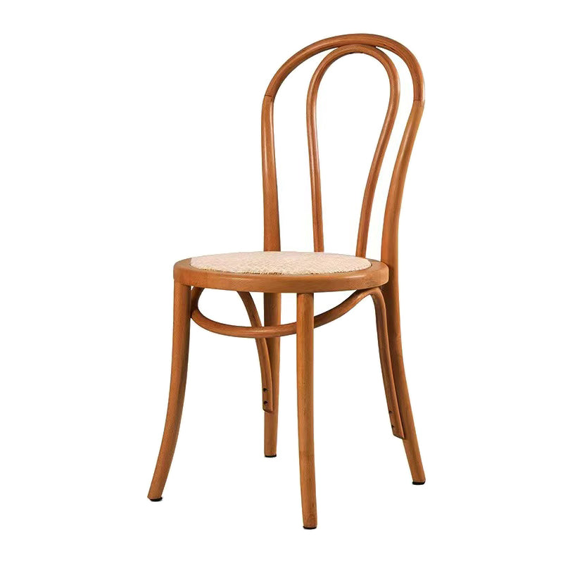 Contemporary Style Beech Wood Chairs Windsor Back Side Kitchen Dining Chair