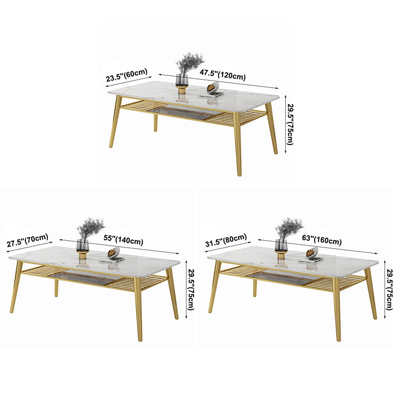 Glam Sintered Stone Küche Esstisch Rechteck Form weißer Esstisch für Küche