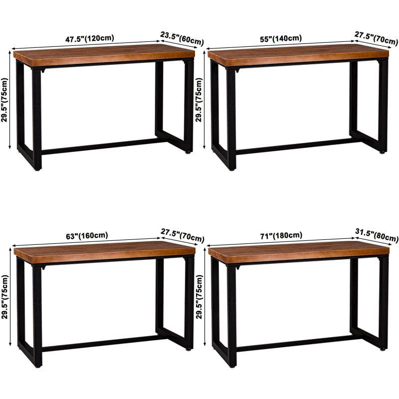 Trestle Base Furniture per la casa in stile industriale Collezione sala da pranzo per sala da pranzo