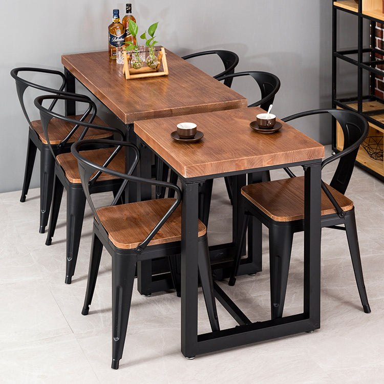 Trestle Base Furniture per la casa in stile industriale Collezione sala da pranzo per sala da pranzo