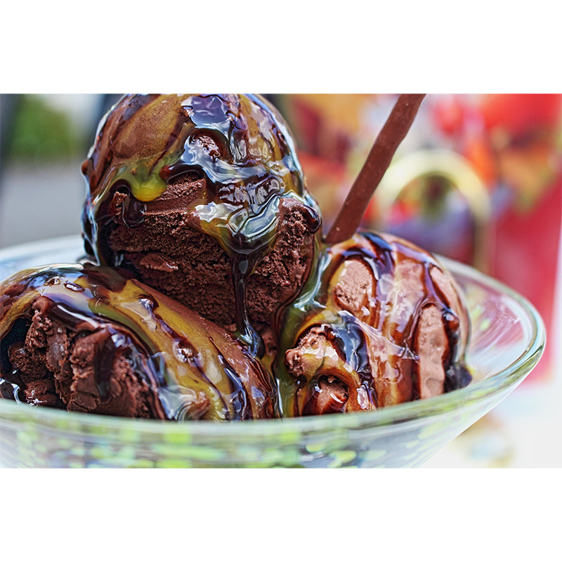 Customized Ice Cream Painting Mural Wallpaper Mildew Resistant Commerce Shop