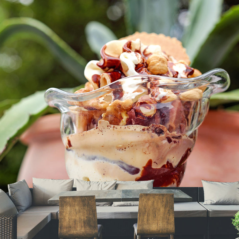 Customized Ice Cream Painting Mural Wallpaper Mildew Resistant Commerce Shop